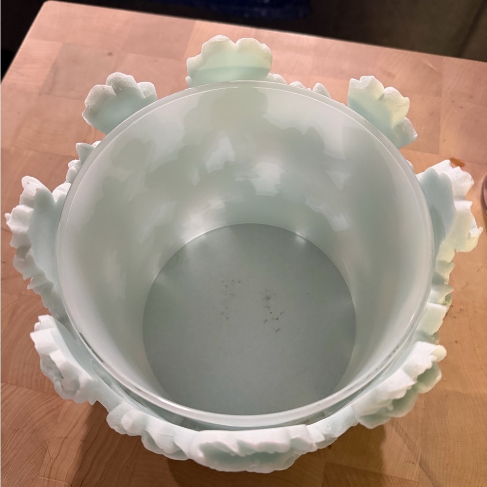 HOMEWORX - Floral Embossed Candle Holder - Picture 3 of 5